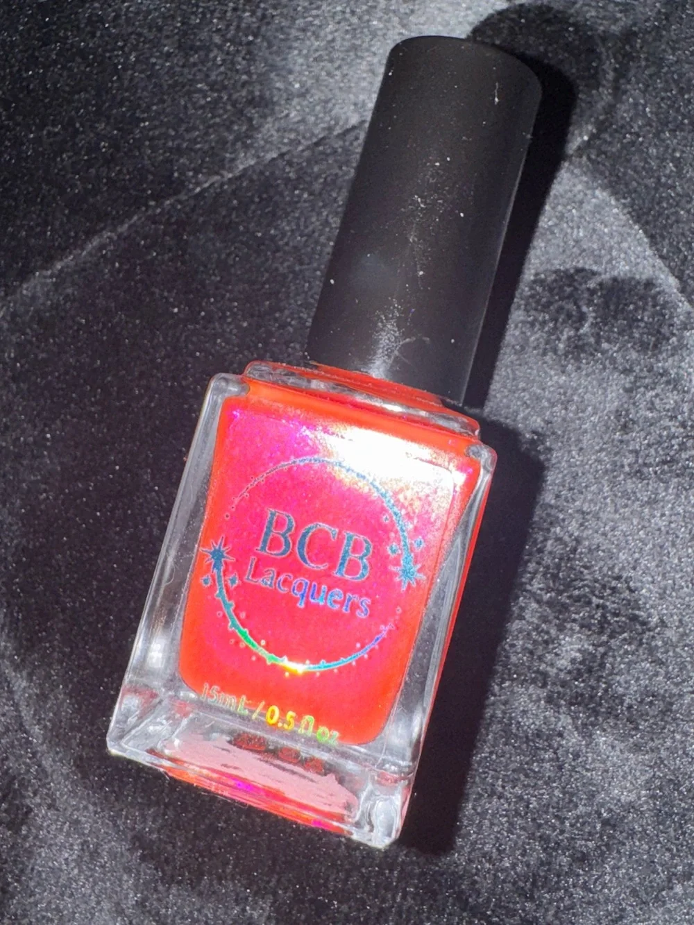 RARE BCB Lacquers “Beyond The Sunset…” Neon Pink Nail Polish 💅🏻 ✨💕
